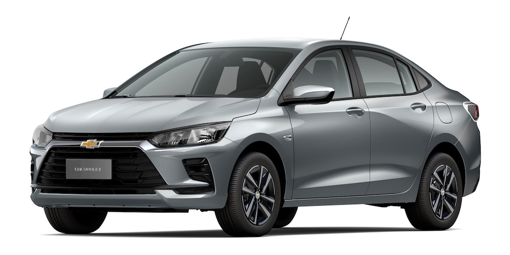 Chevrolet Onix Plus LT AT Turbo cor Prata Shark